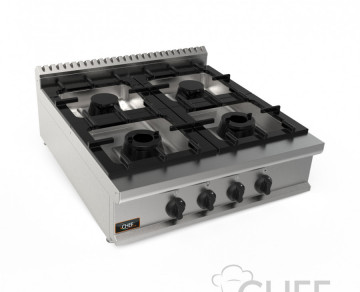 Cucina a Gas Portatile 4 fuochi