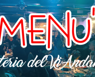 Menù cena