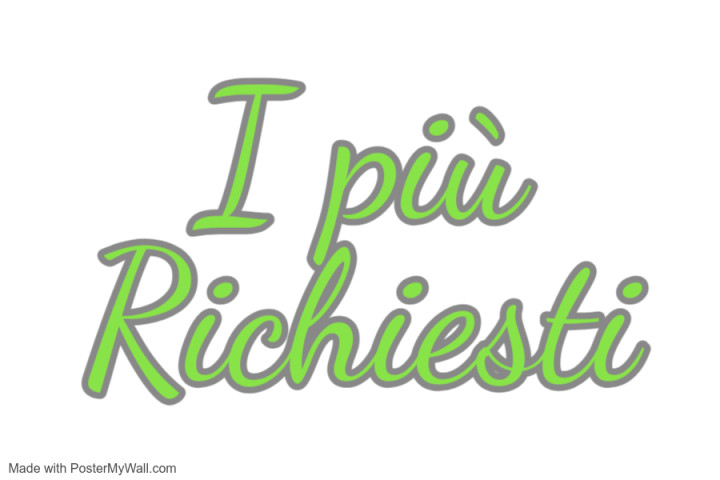 I piatti più richiesti della settimana